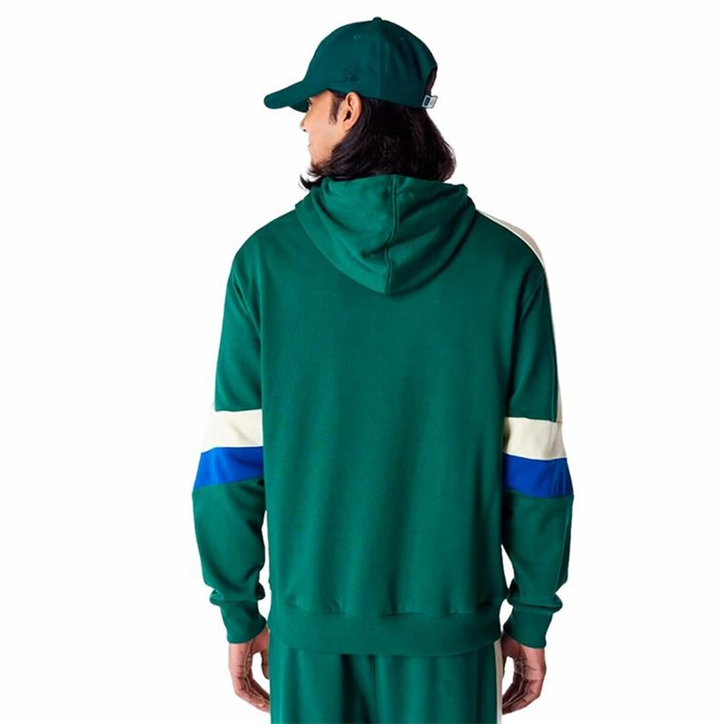 Image secondaire de Sweat à capuche homme New Era COLOUR BLOCK OS Milwaukee Bucks