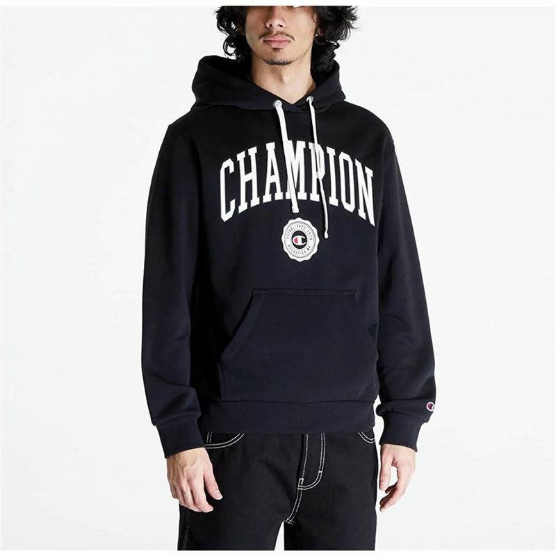 Image secondaire de Sweat à capuche homme Champion Noir