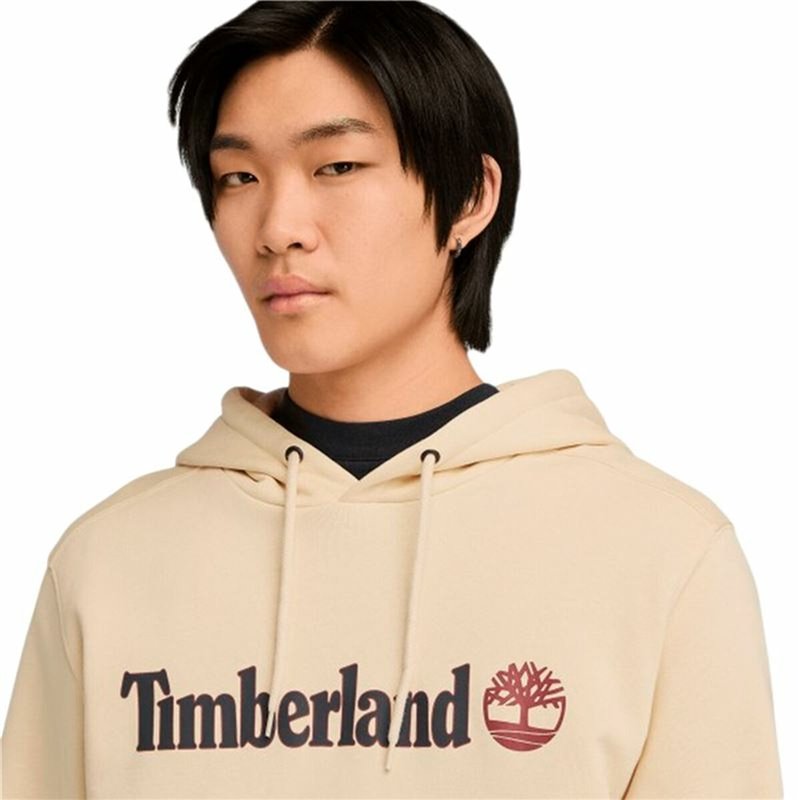 Image secondaire de Sweat à capuche homme Timberland Kennebec River Linear Logo Beige