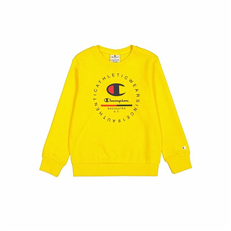 Sweat sans capuche homme Champion Jaune