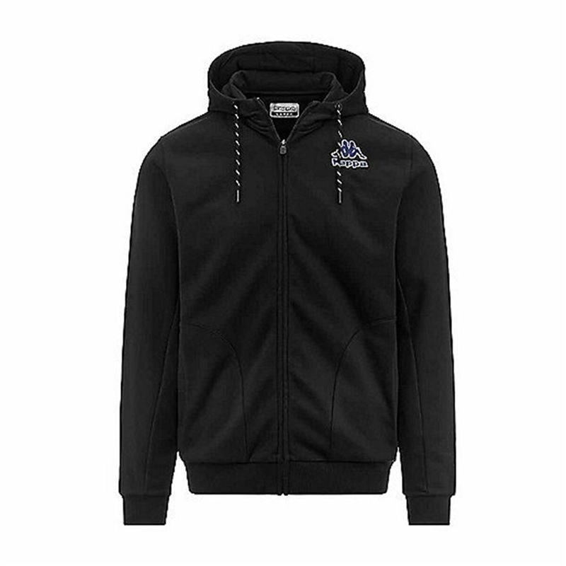 Sweat à capuche homme Kappa Firti Noir