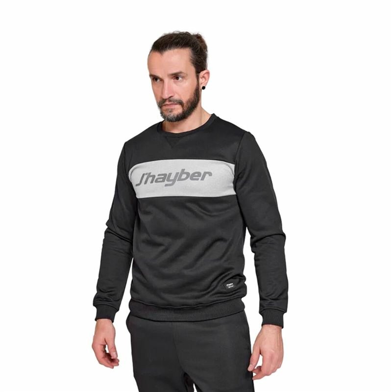 Image secondaire de Sweat sans capuche homme J-Hayber Essential Noir