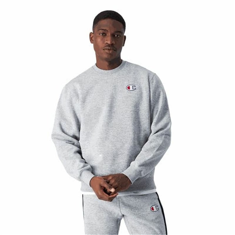 Image secondaire de Sweat sans capuche homme Champion Gris clair