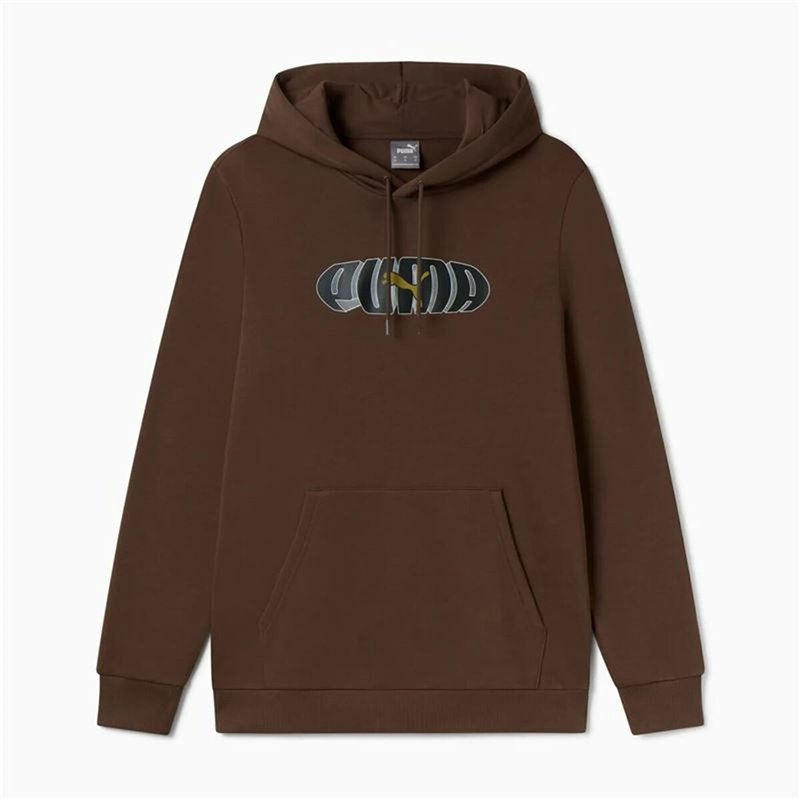 Sweat à capuche homme Puma Essentials+ Graphic Hoodie Fl Hombre