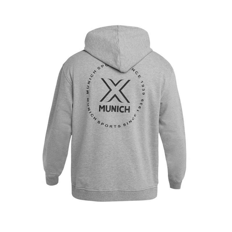 Image secondaire de Sweat à capuche homme Munich Breaker Gris clair