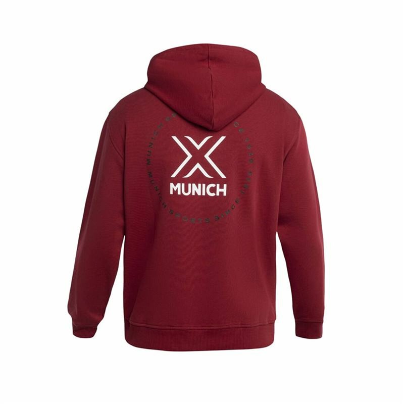 Image secondaire de Sweat à capuche homme Munich Breaker Rouge carmin