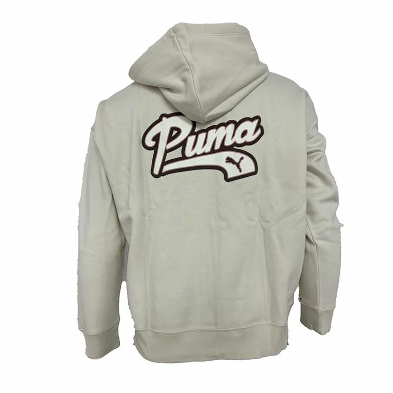Image secondaire de Sweat à capuche femme Puma Beige