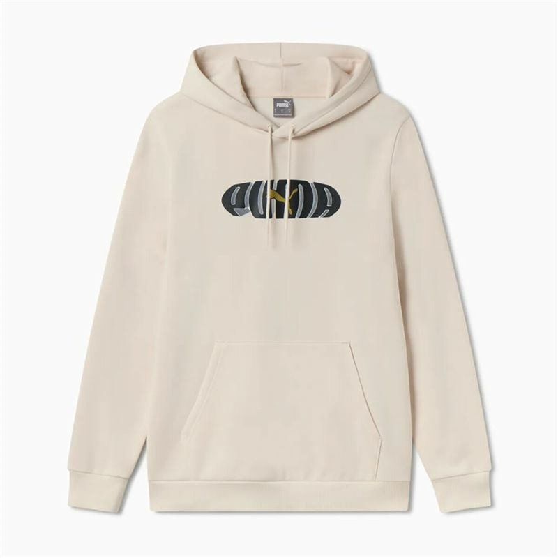 Sweat à capuche homme Puma Beige