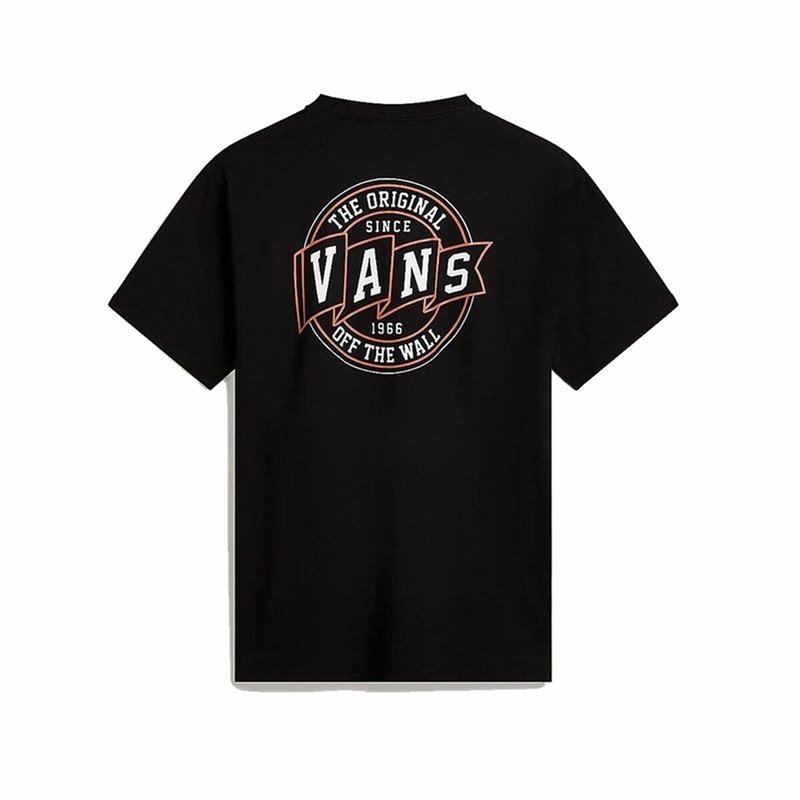 Image secondaire de T-shirt à manches courtes homme Vans Og Pennant Ss Crew Noir