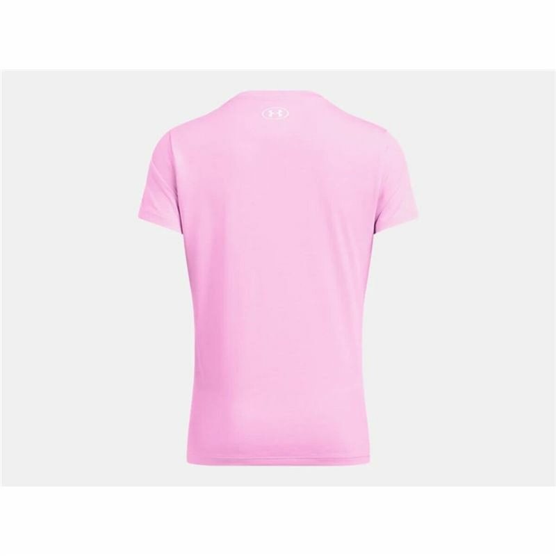 Image secondaire de T-shirt à manches courtes femme Under Armour Tech Ssv- Twist Rose foncé