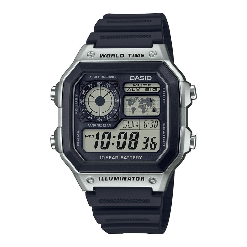Montre Homme Casio CASIO SPORT WORLD TIME ILLUMINATOR 5 ALARMS