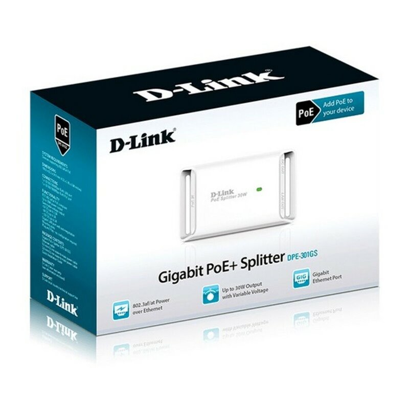 Image secondaire de Injecteur PoE D-Link DPE-301GS