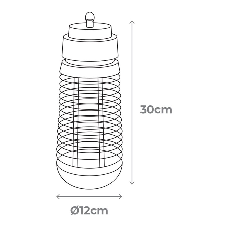 Image secondaire de Tue-insectes électriques EDM 06018 Noir 50 m2