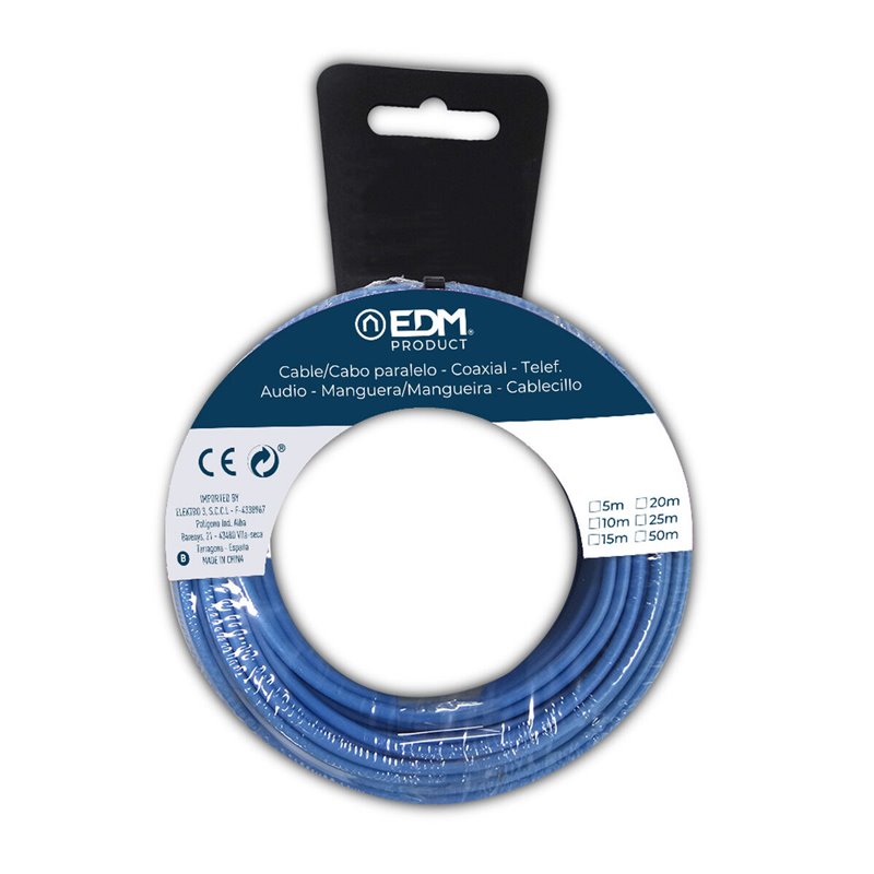 Image secondaire de Câble EDM 28570 Bleu 6 mm 10 m