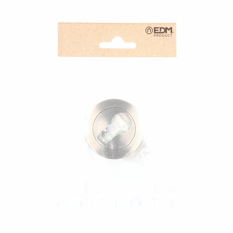 Image secondaire de Trou de serrure EDM 85448 Pera 707 Aluminium nickel Ø 50 x 10 mm