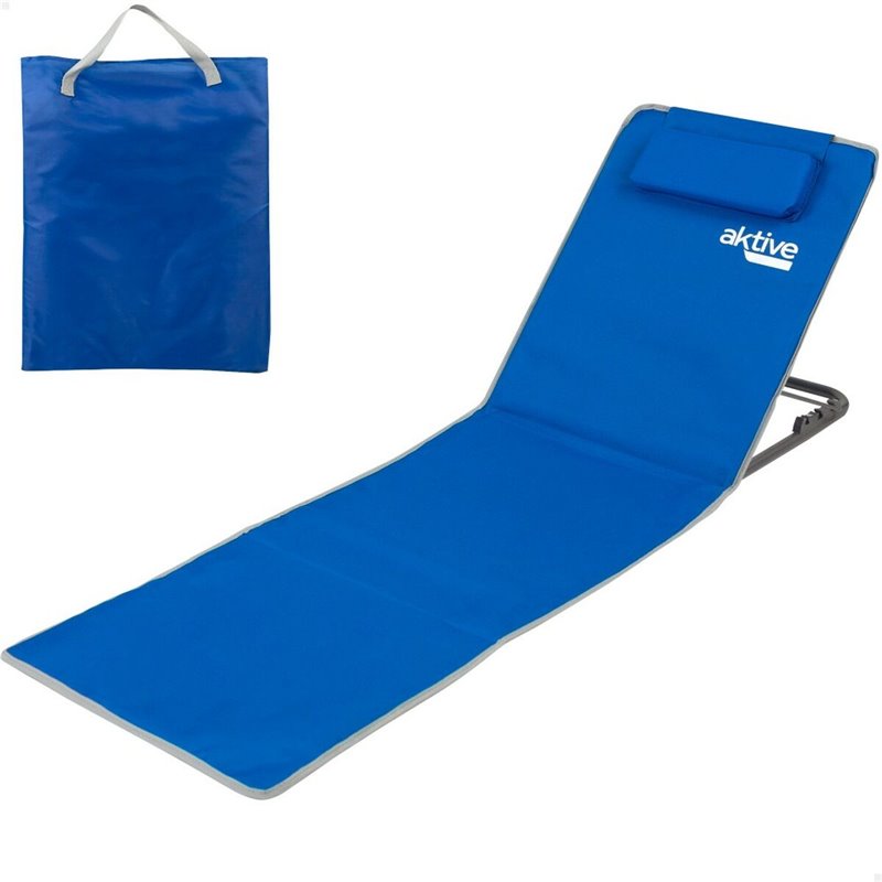 Image secondaire de Tapis Aktive Inclinable 147 x 55 x 48 cm PVC 600D Bleu Acier Éponge (4 Unités)