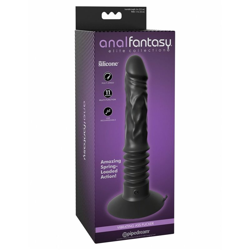 Image secondaire de Vibromasseur anal Pipedream Anal Fantasy Elite Noir