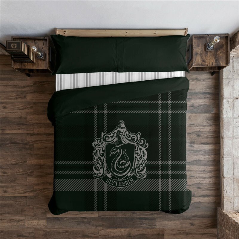 Housse de Couette Harry Potter Slytherin 260 x 240 cm Lit king size