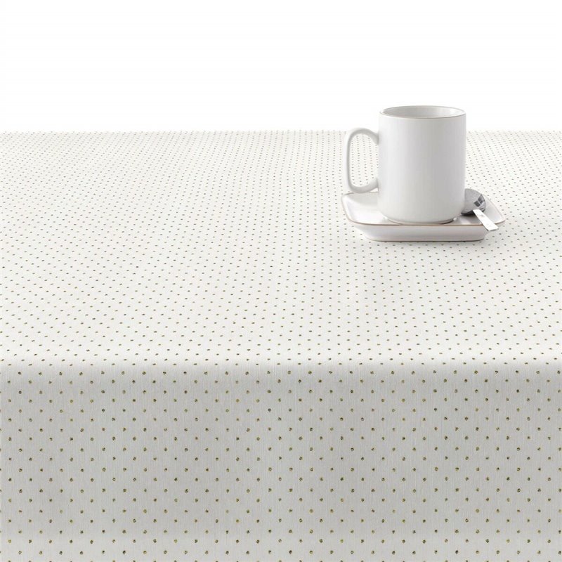 Image secondaire de Nappe enduite antitache Belum Dots Gold Multicouleur 250 x 140 cm