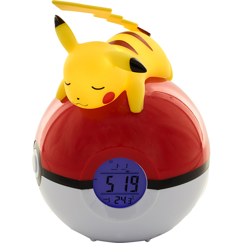 Radio Réveil Lumineux Alarme Pikachu Bigben Audio