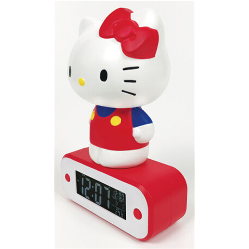 Image secondaire de Lampe avec Réveil numérique Hello Kitty Teknofun