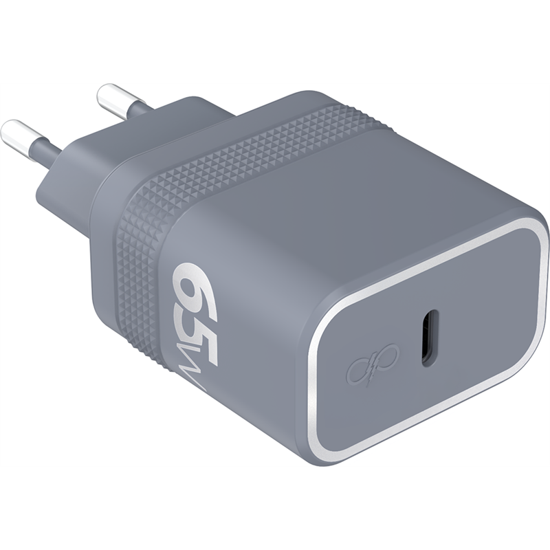 Image secondaire de Chargeur maison Cube USB C PD 65W Power Delivery GaN Gris - Garanti à vie Force Power