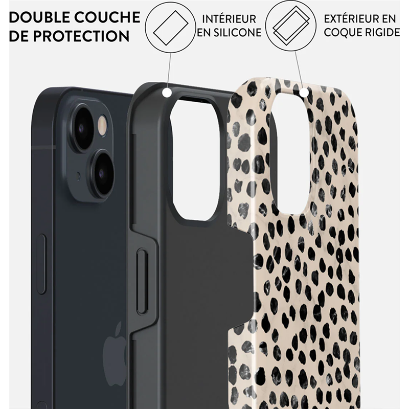 Image secondaire de Coque Tough iPhone 13 Almond Latte Burga