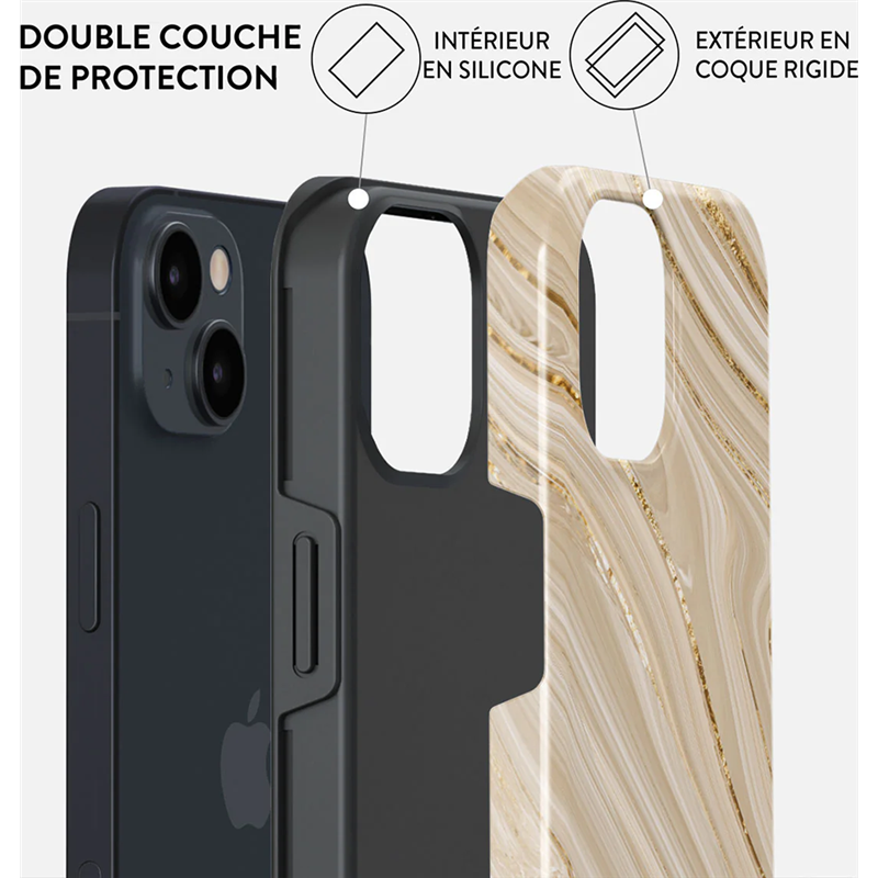 Image secondaire de Coque Tough iPhone 13 Full Glam Burga