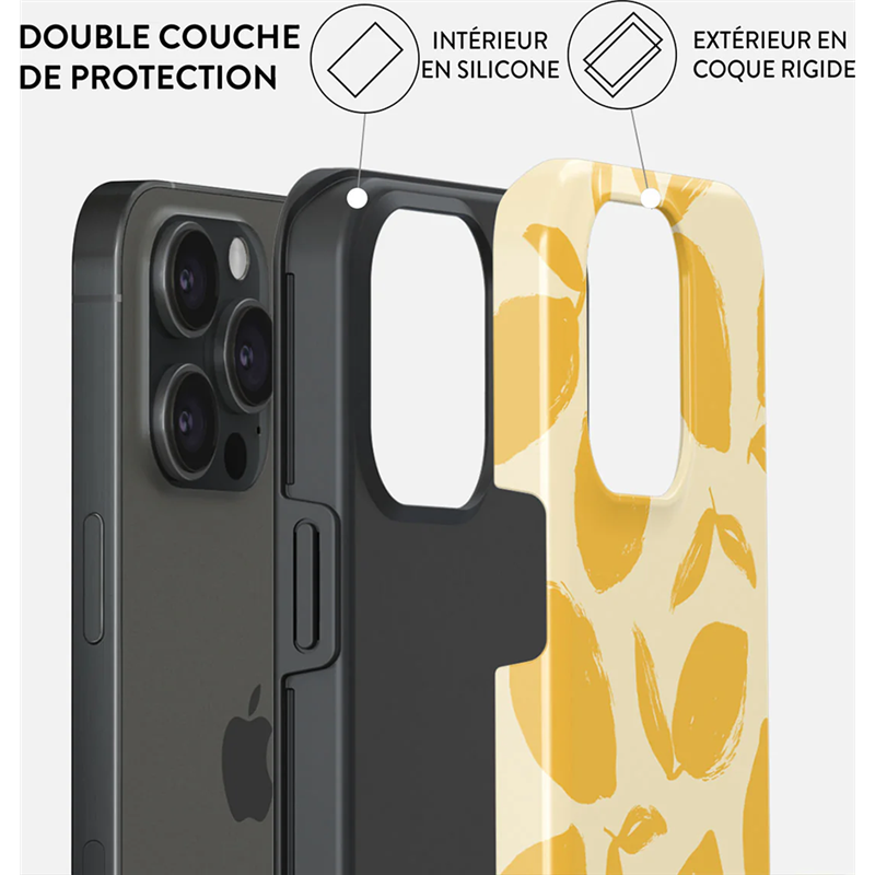 Image secondaire de Coque Tough iPhone 15 Pro Lemon Tart Burga