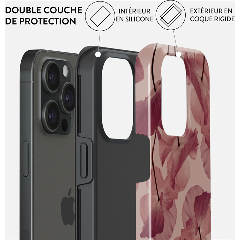 Image secondaire de Coque Tough iPhone 15 Pro Max Tender Kiss Burga