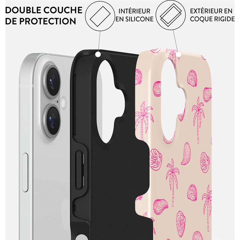 Image secondaire de Coque Tough iPhone 16 Compatible MagSafe Sunset Club Burga