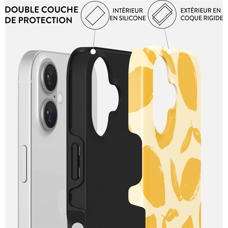 Image secondaire de Coque Tough iPhone 16 Compatible MagSafe Lemon Tart Burga