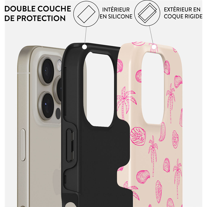 Image secondaire de Coque Tough iPhone 16 Pro Max Compatible MagSafe Sunset Club Burga