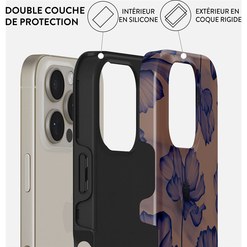 Image secondaire de Coque Tough iPhone 16 Pro Compatible MagSafe Velvet Night Burga