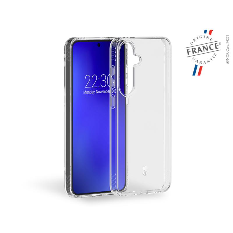 Coque Renforcée Samsung Galaxy S25 PULSE Garantie à vie - Transparente FR Force Case