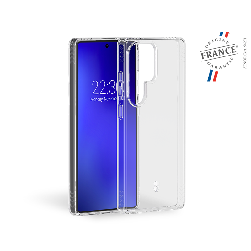 Coque Renforcée Samsung Galaxy S25 Ultra PULSE Garantie à vie - Transparente FR Force Case