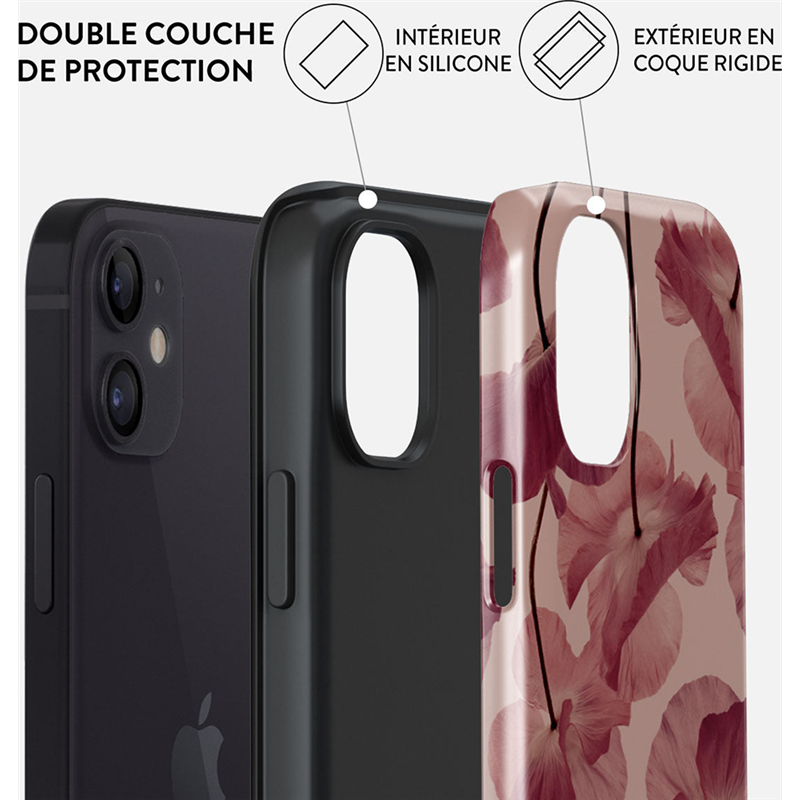 Image secondaire de Coque Tough iPhone 12 Tender Kiss Burga