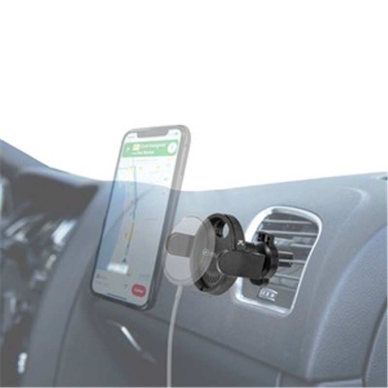 SUPPORT VOITURE UNIVERSEL 2EN1 AVEC BERCEAU MAGSAFE EN PLASTIQUE RECYCLE