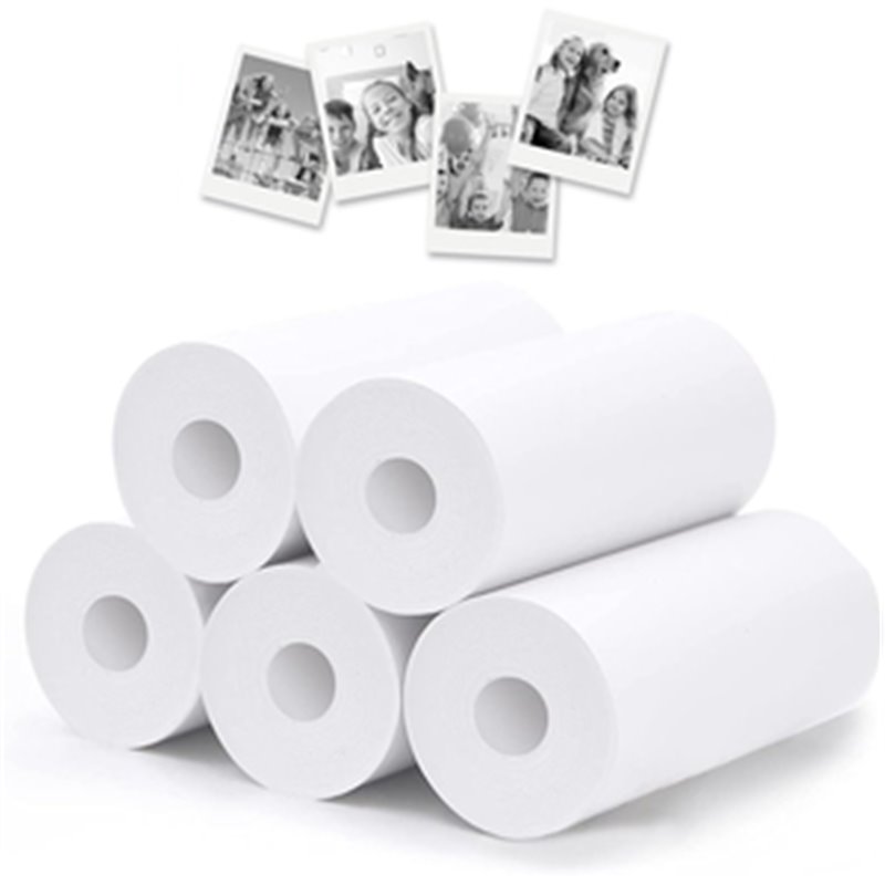 5 ROULEAUX PAPIER APPAREIL PHOTO ENFANT KIDPIC