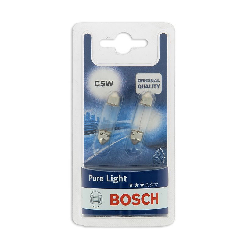 BOSCH 2 C5W Pure Light 5W