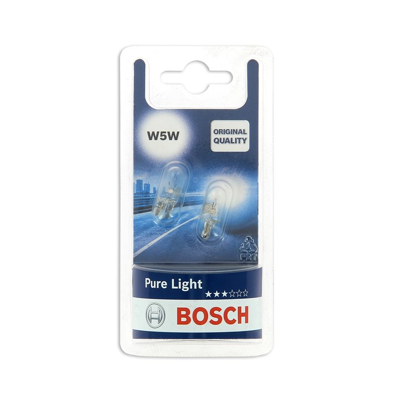 BOSCH 2 W5W Pure Light 5W