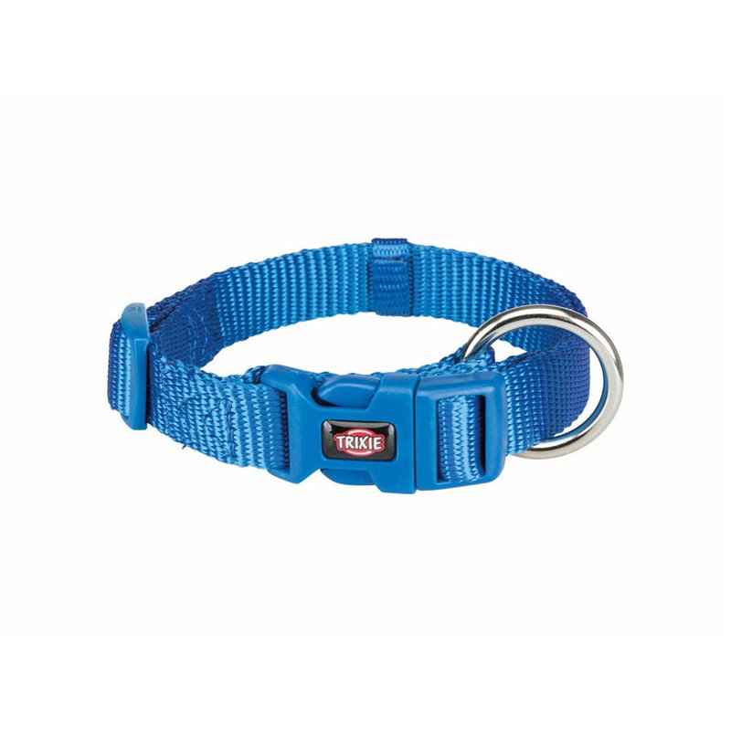 Collier pour Chien Trixie New Premium Bleu de Colbat S/M 30-45 cm