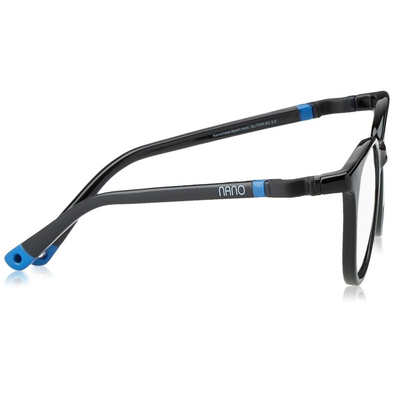 Image secondaire de Monture de Lunettes Unisexe Nanovista NAO3150448SC Bleu Noir