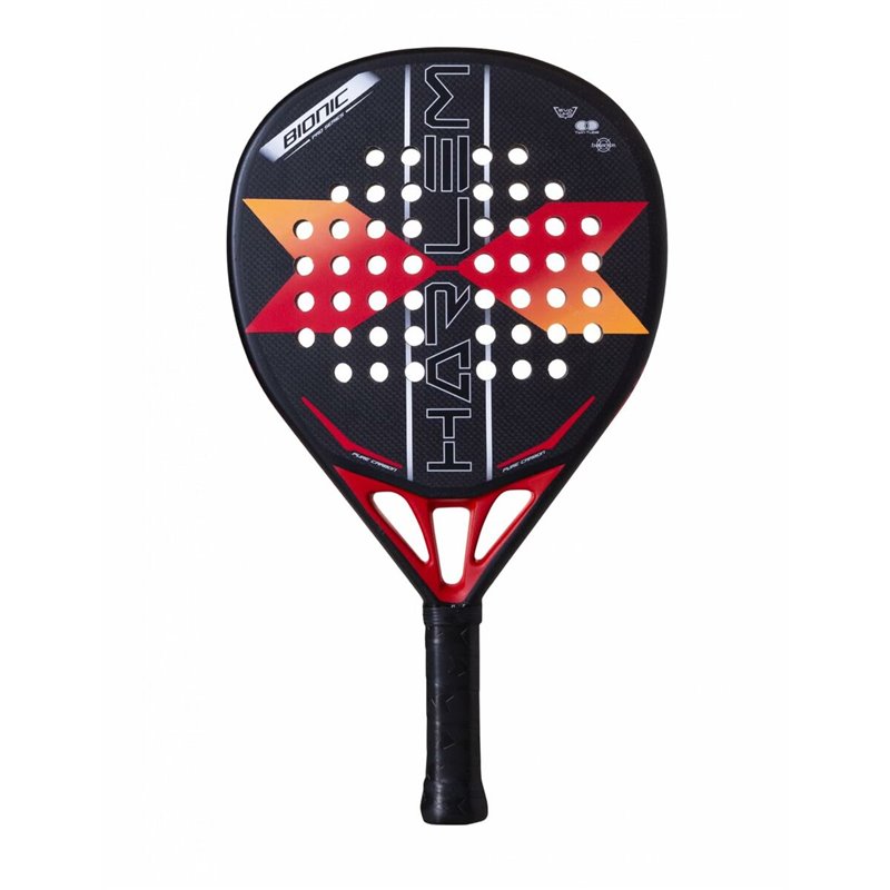 Raquette de Padel Harlem Padel Bionic Noir Rouge