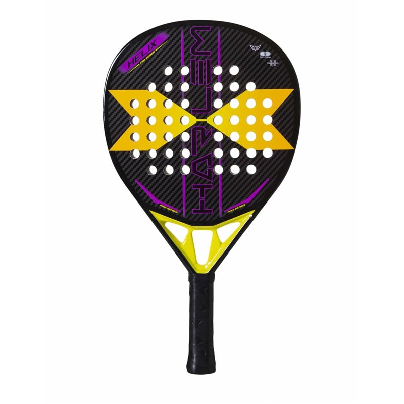 Raquette de Padel Harlem Padel Helix Jaune Noir