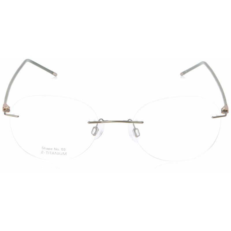 Image secondaire de Monture de Lunettes Unisexe Charmant Jewelry Marron