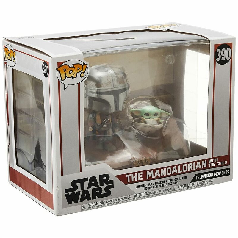 Figurine daction Funko STAR WARS THE MANDALORIAN & BABY YODA