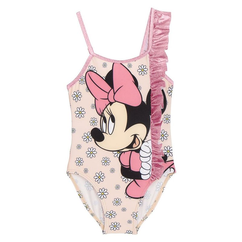 Maillot de Bain Fille Minnie Mouse Rose