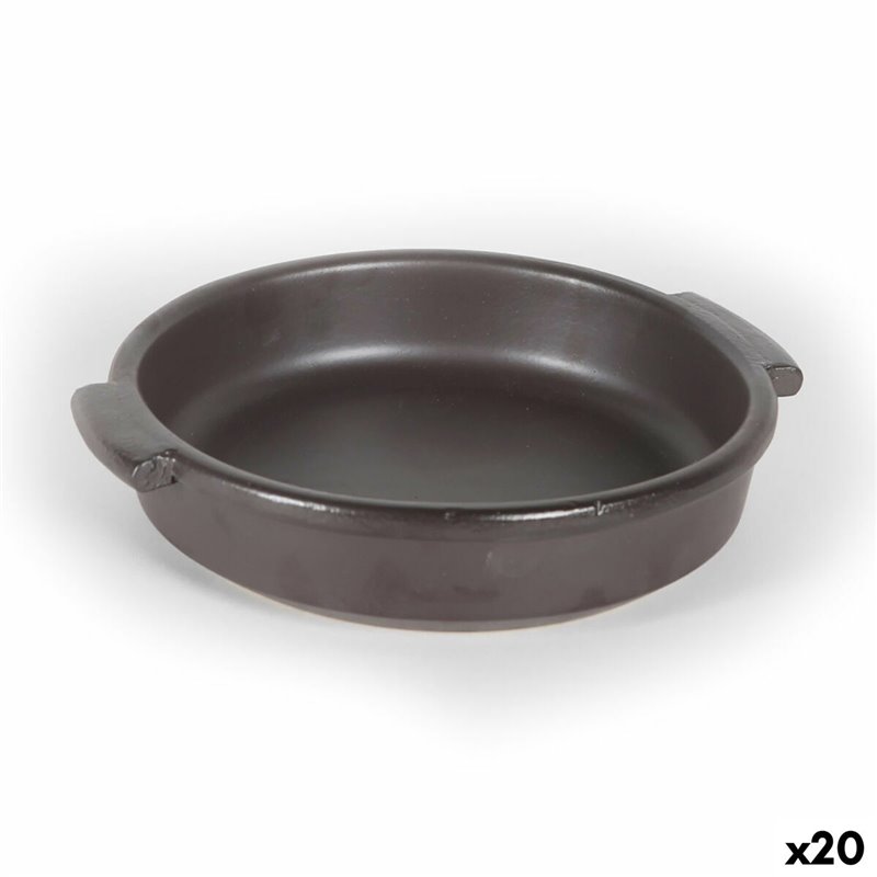 Casserole Anaflor Barro Anaflor Noir Céramique Ø 15 cm (20 Unités)