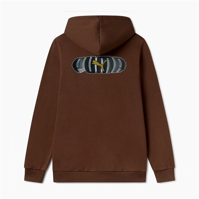 Image secondaire de Sweat à capuche homme Puma Essentials+ Graphic Marron